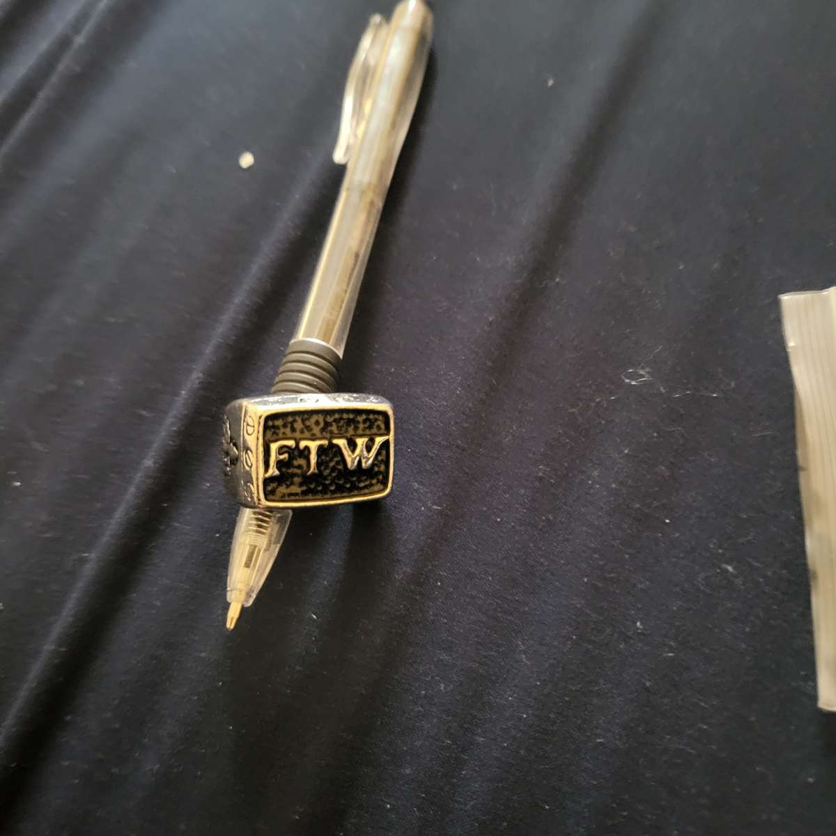 large FTW ring