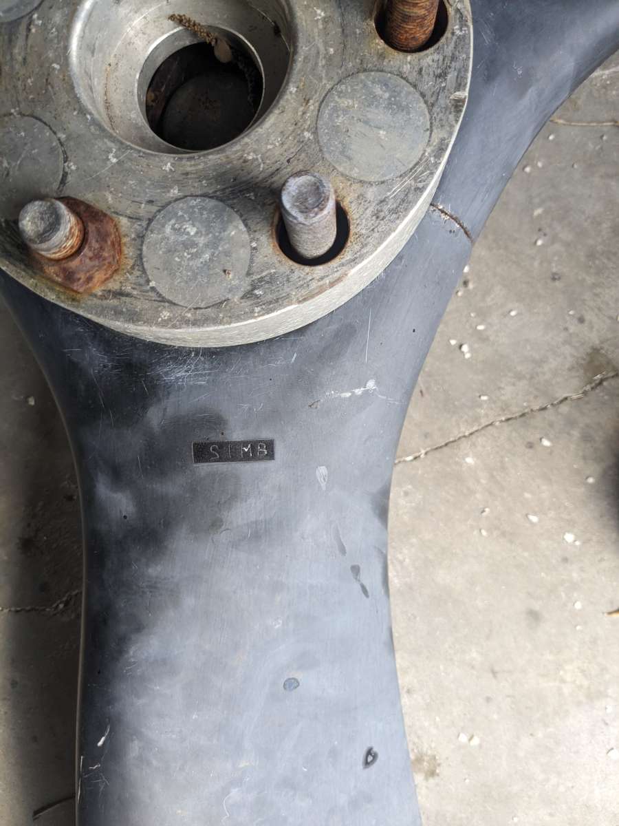 Sims aircraft propeller