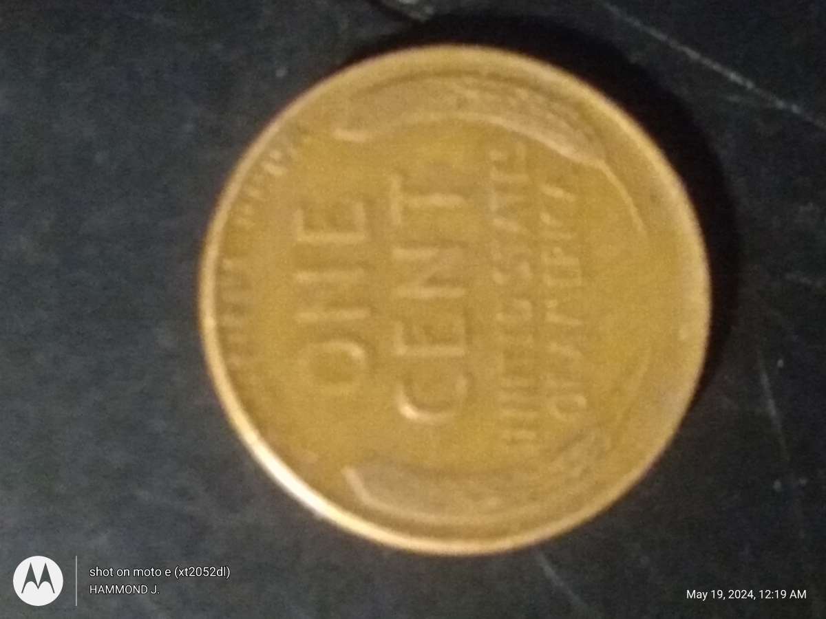 1942 No Mint Mark Wheat Penny