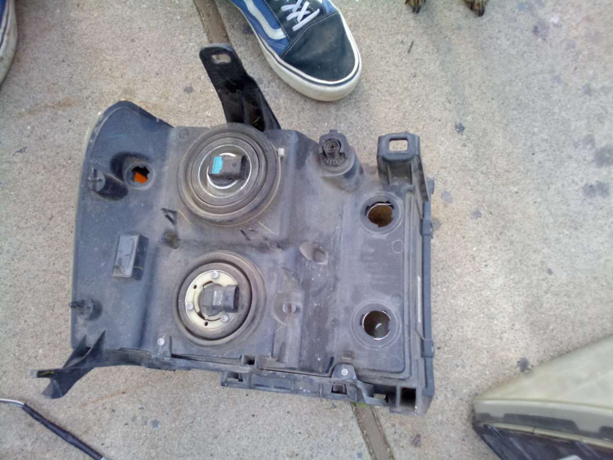 front headlight assembly inside mirrors