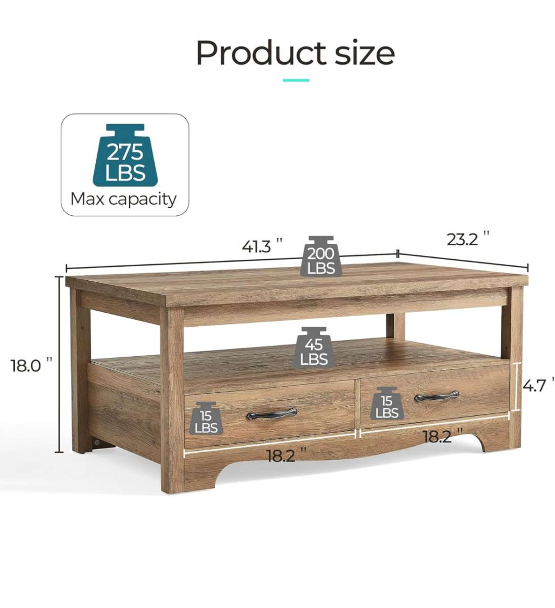 farmhouse coffee table