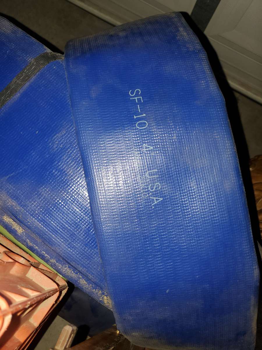 SF 10 4inch 300 layflat discharge hose