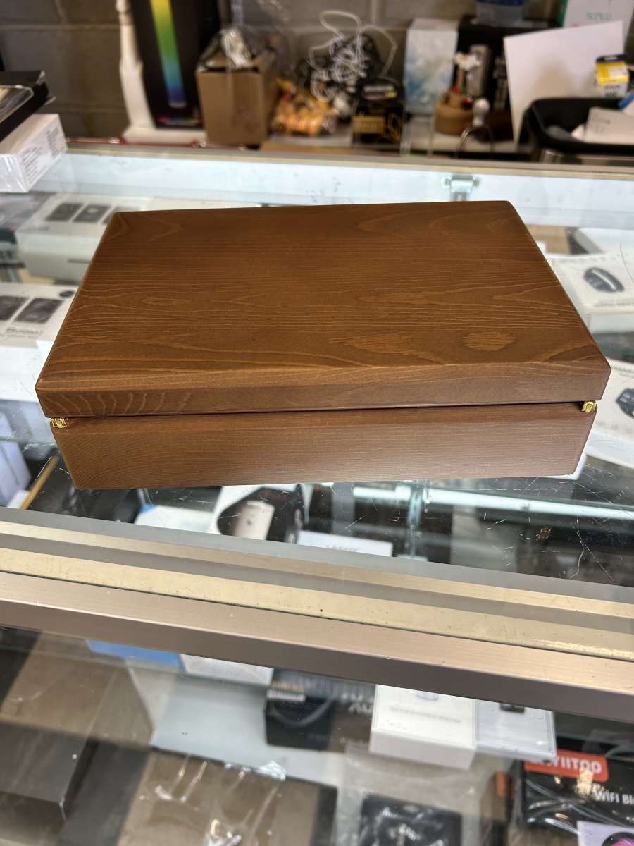 WOODEN JEWELRY BOX