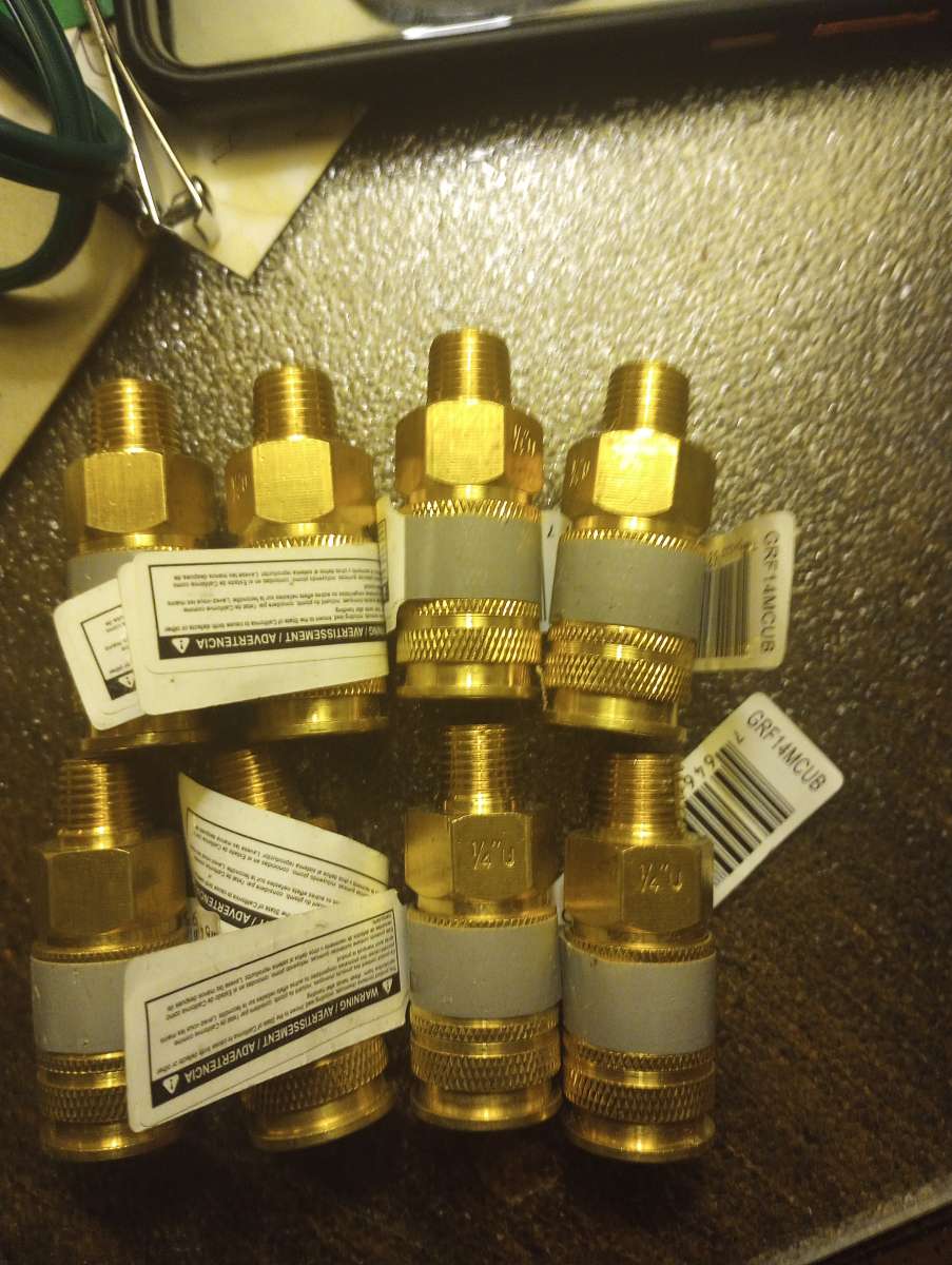 pressure hose connection