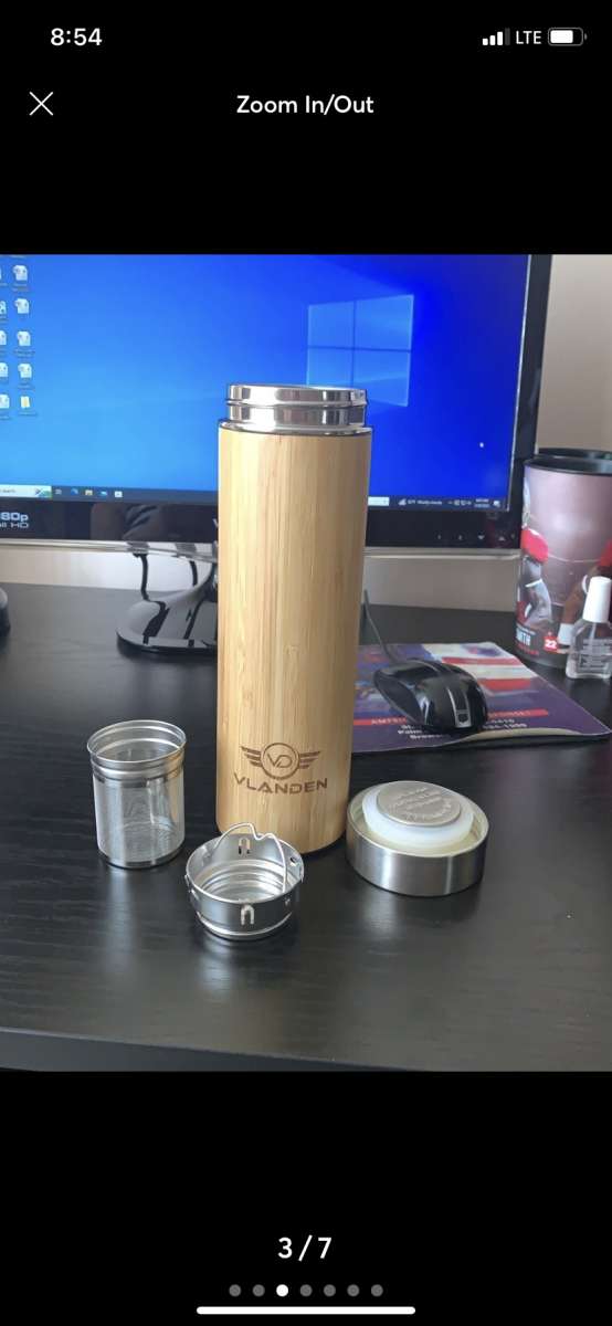 Bamboo tumbler