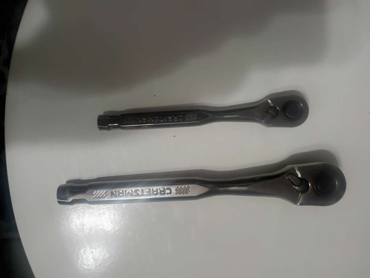 1l4 and 38 drive Craftsman limited edition gun metal finish