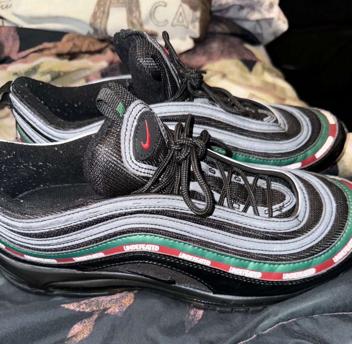 mens size 10 Nike Air Max 97 Undefeated Black