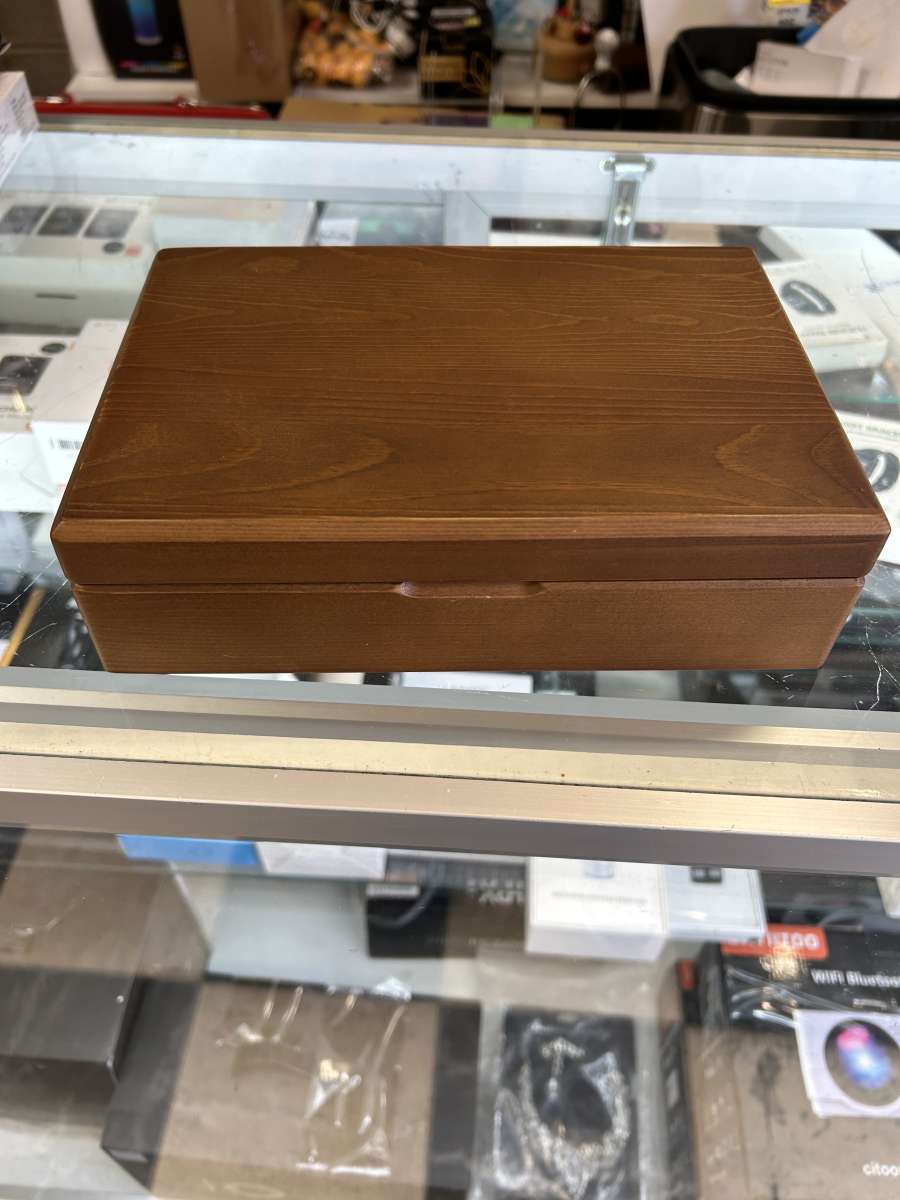 WOODEN JEWELRY BOX