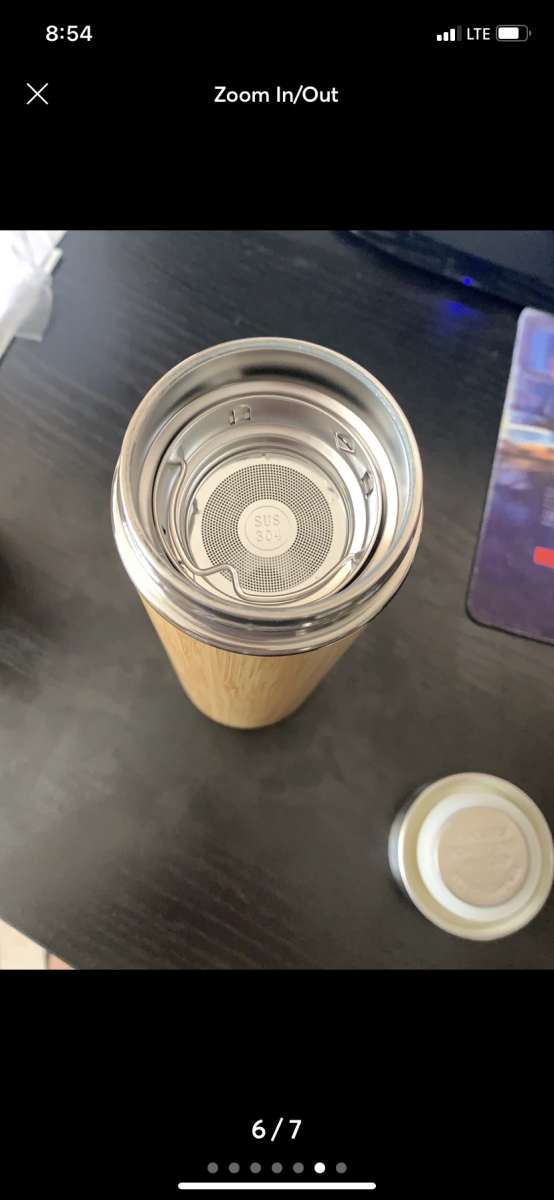 Bamboo tumbler