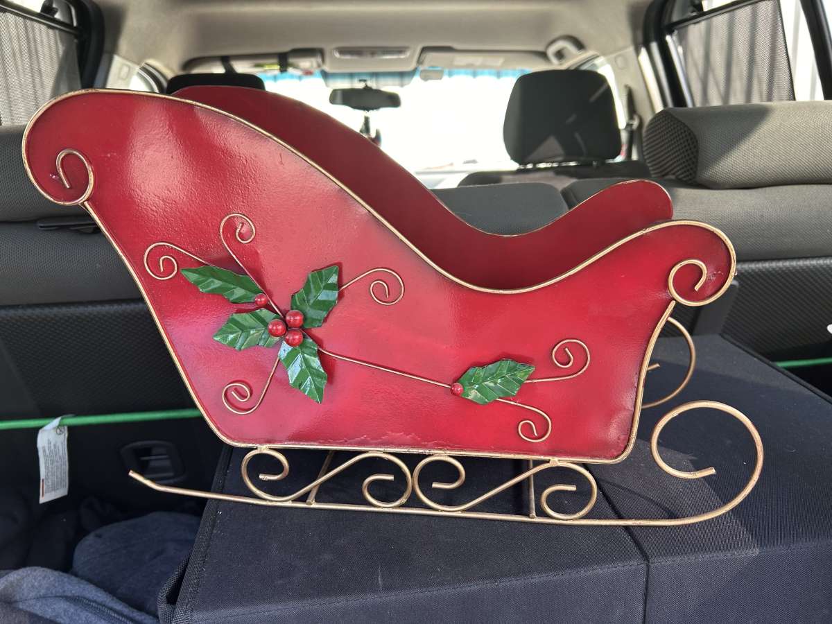 SANTACLAUS CHRISTMAS SLED