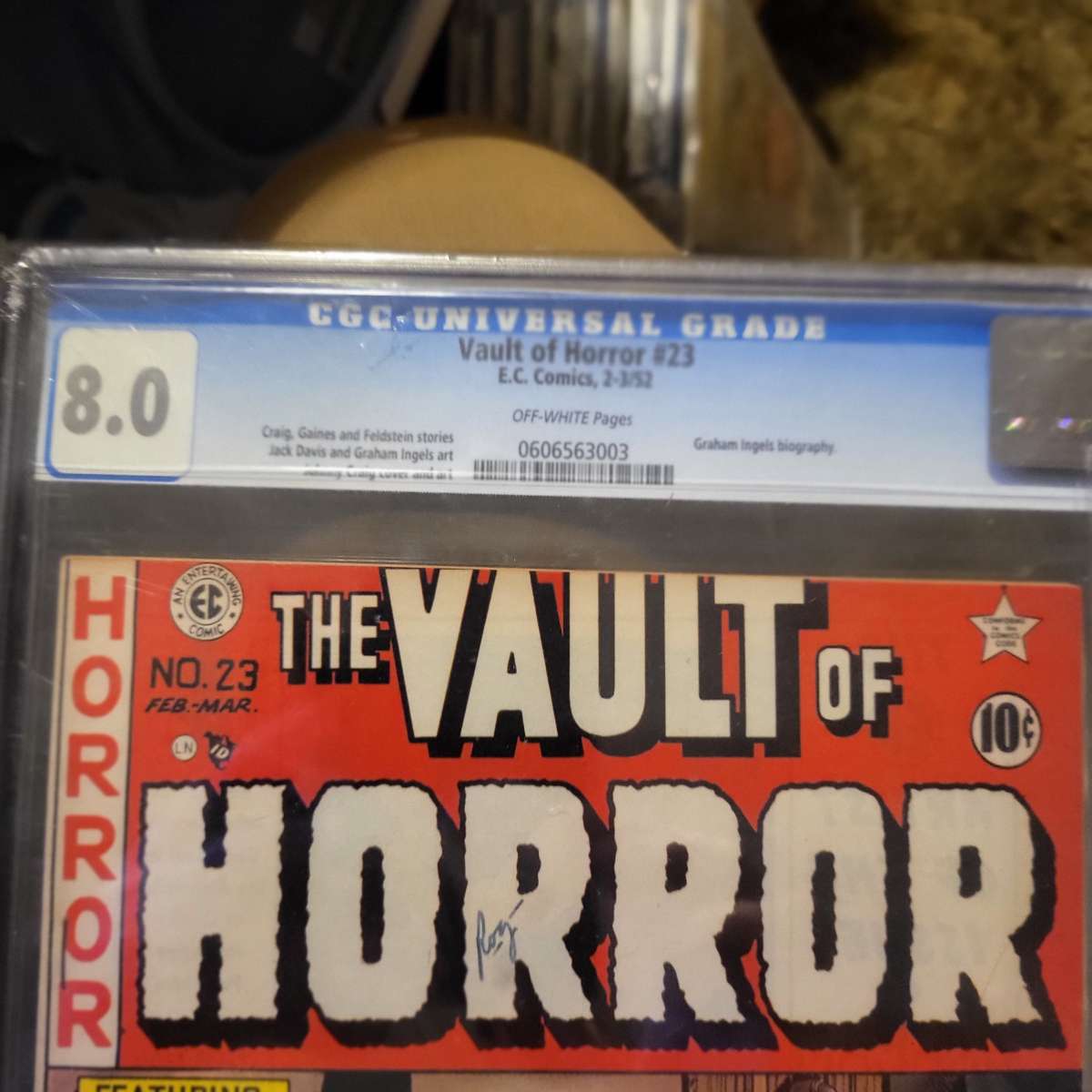 The Vault of Horror 23 EC Comics 8pt0
