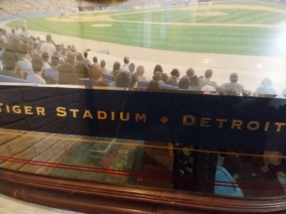 tiger stadium Detroit mi 1912 1999 Budweiser mirror