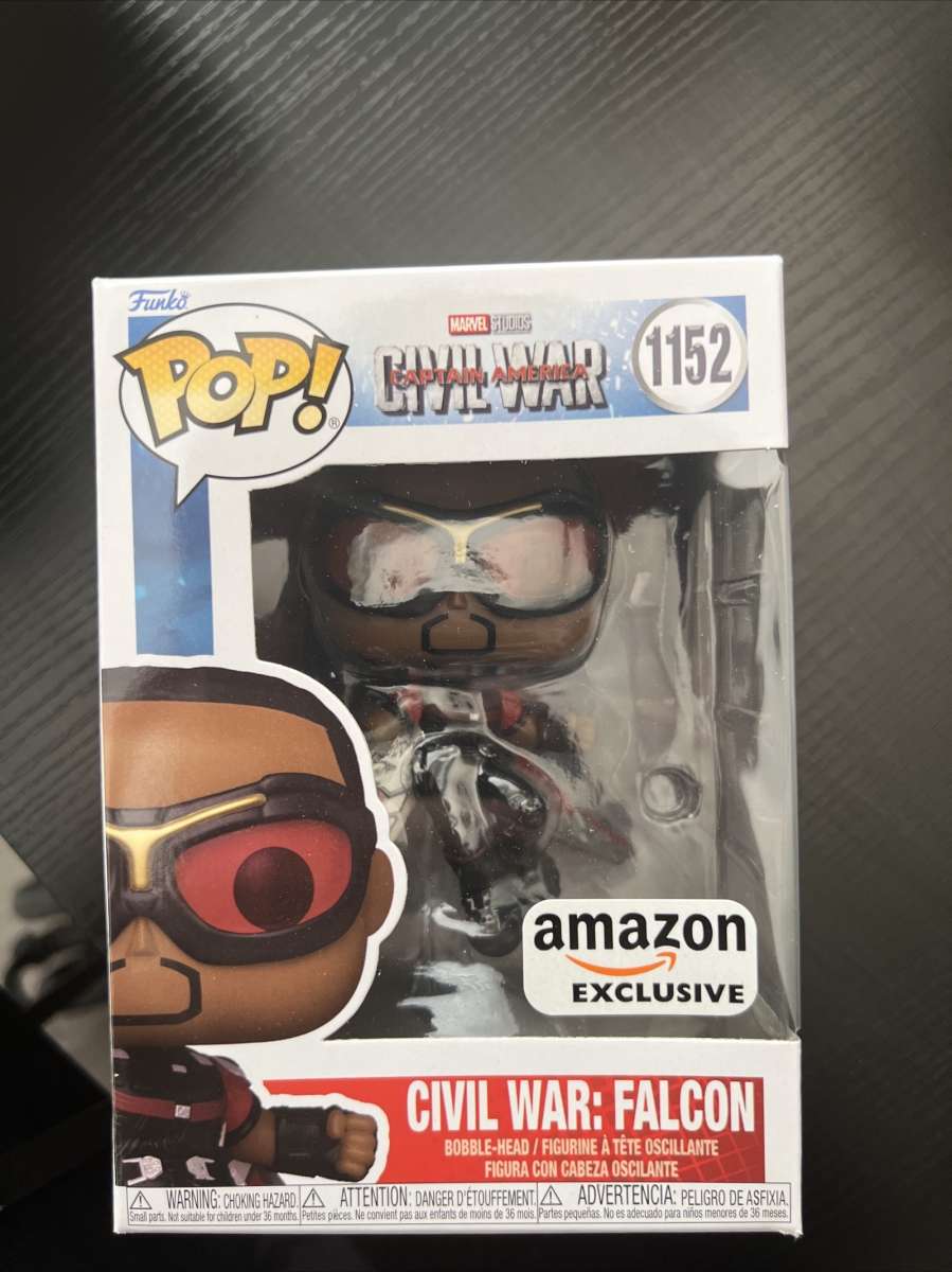 funko pop falcon civic war Amazon exclusive