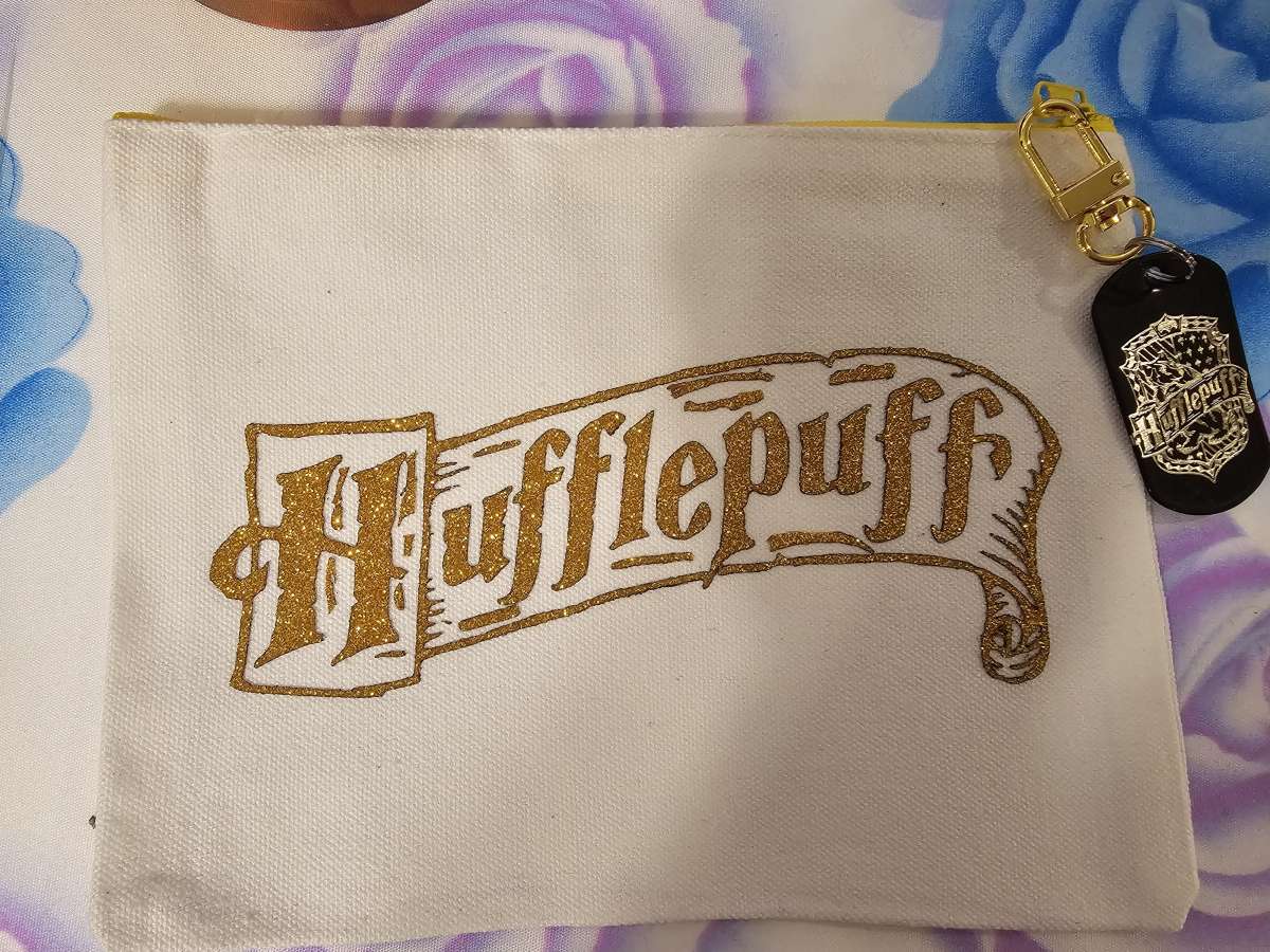 Hufflepuff Brand new Tote and Makeup bags