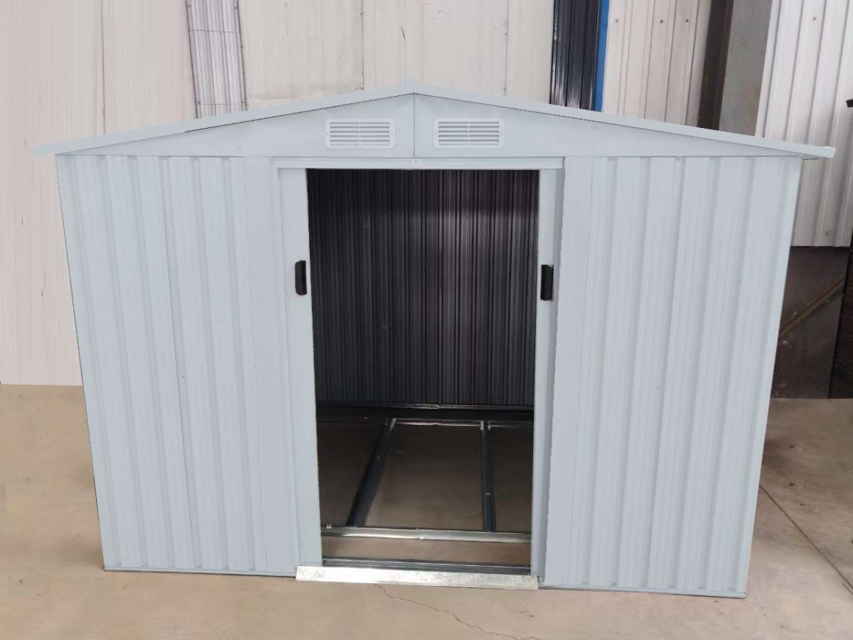 10X8 metal storage shed brand new unopened with base frame a