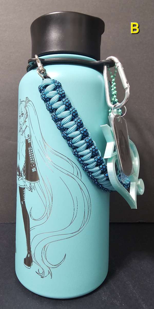 32oz new Laser Engraved Insulated Water Bottle Hatsune Miku