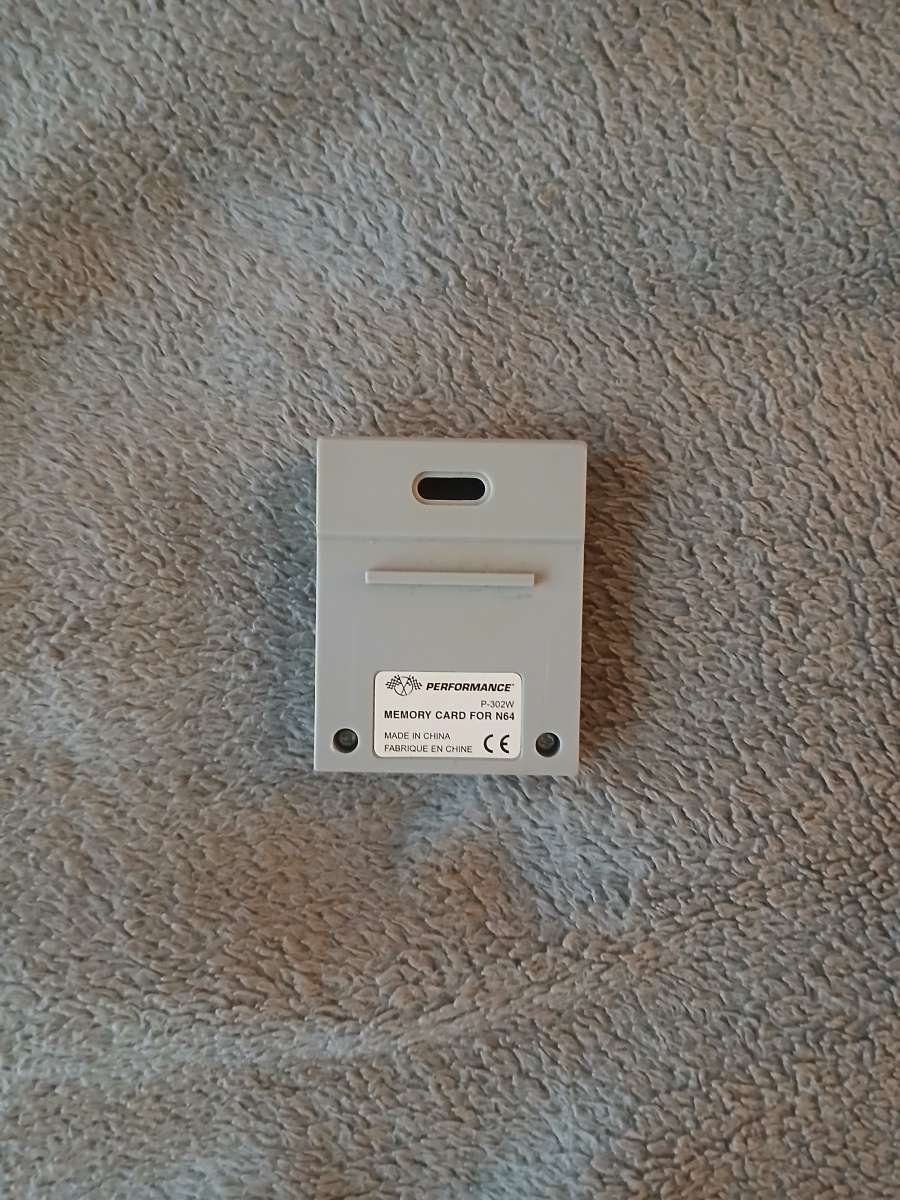 Performance Memory Card Plus for N64