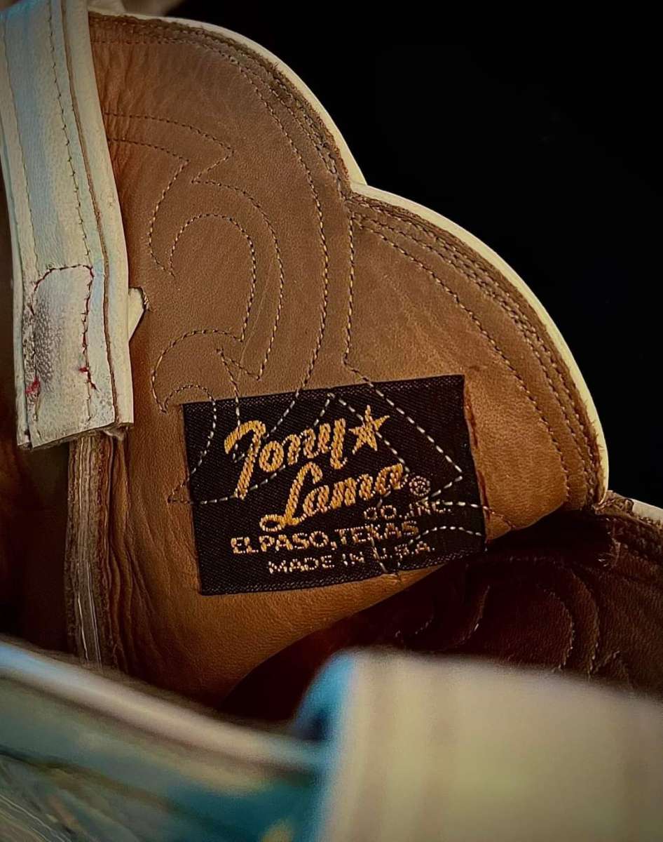 vintage 1989 Tony Lady Lama Boots