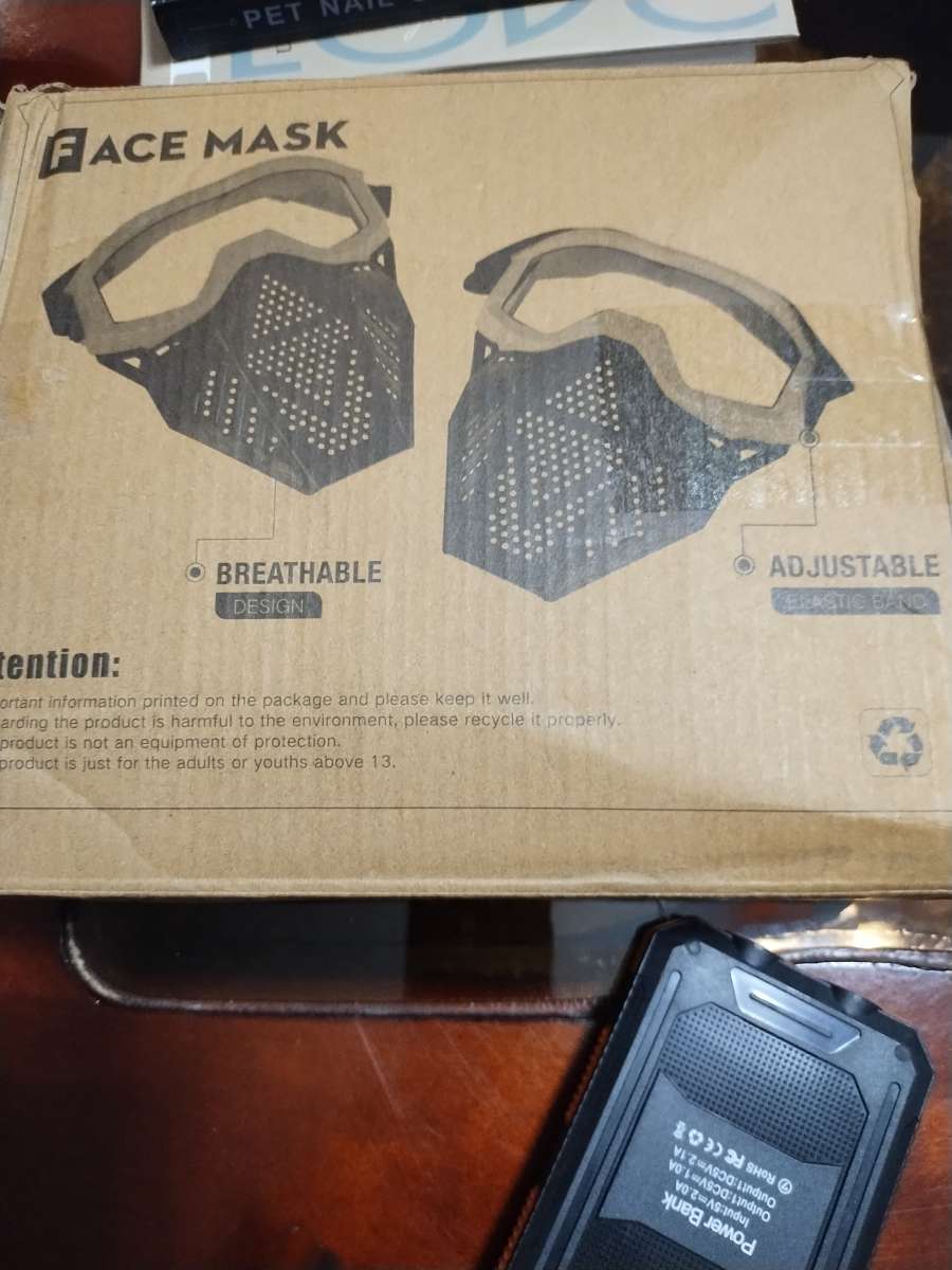 face mask  for paintball game