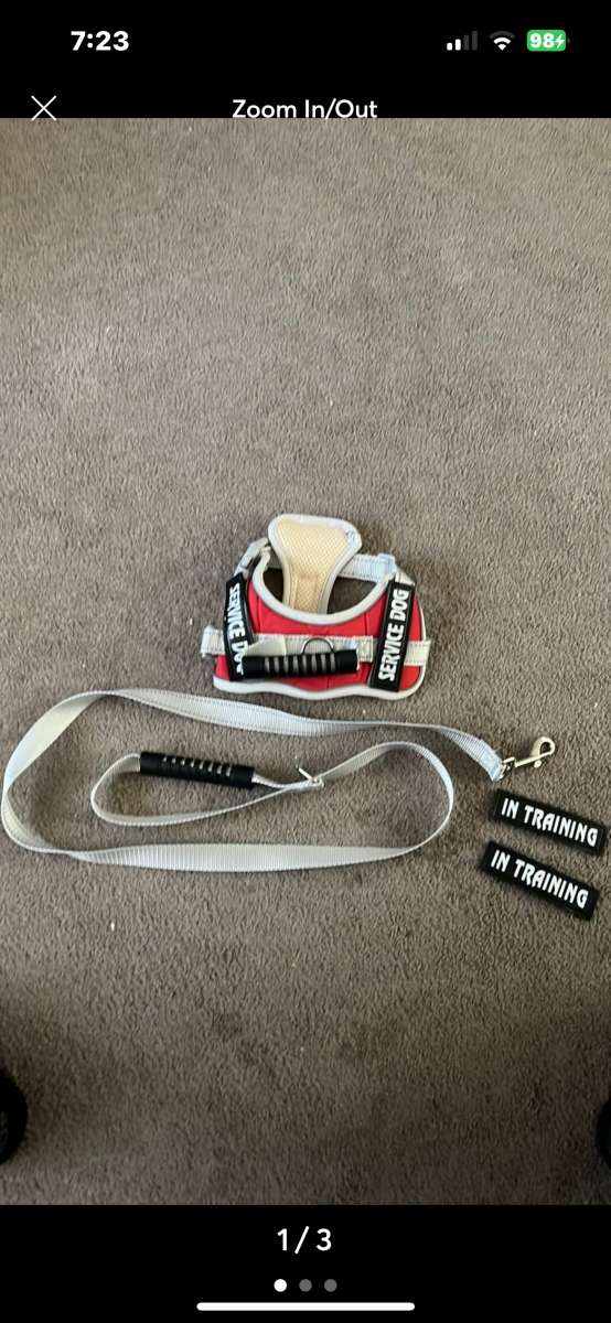 service dog harness set