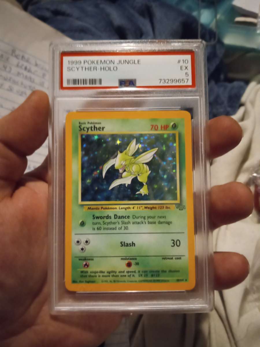 Vintage rare SCYTHERHOLO PSA SLAB