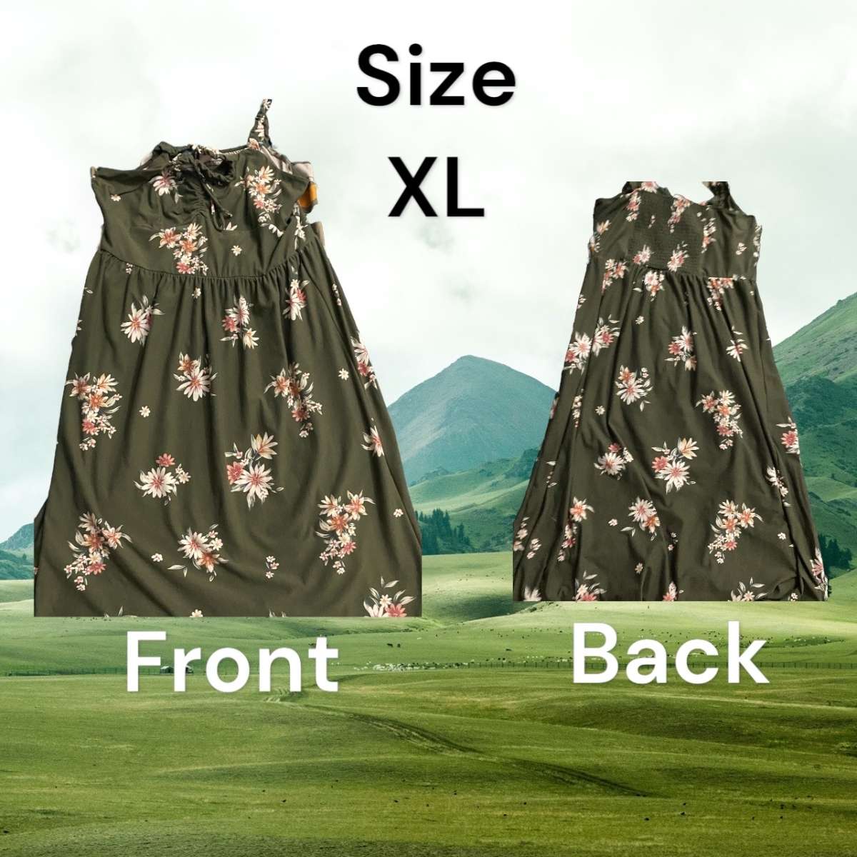 Ladies Dress Strap no sleeves