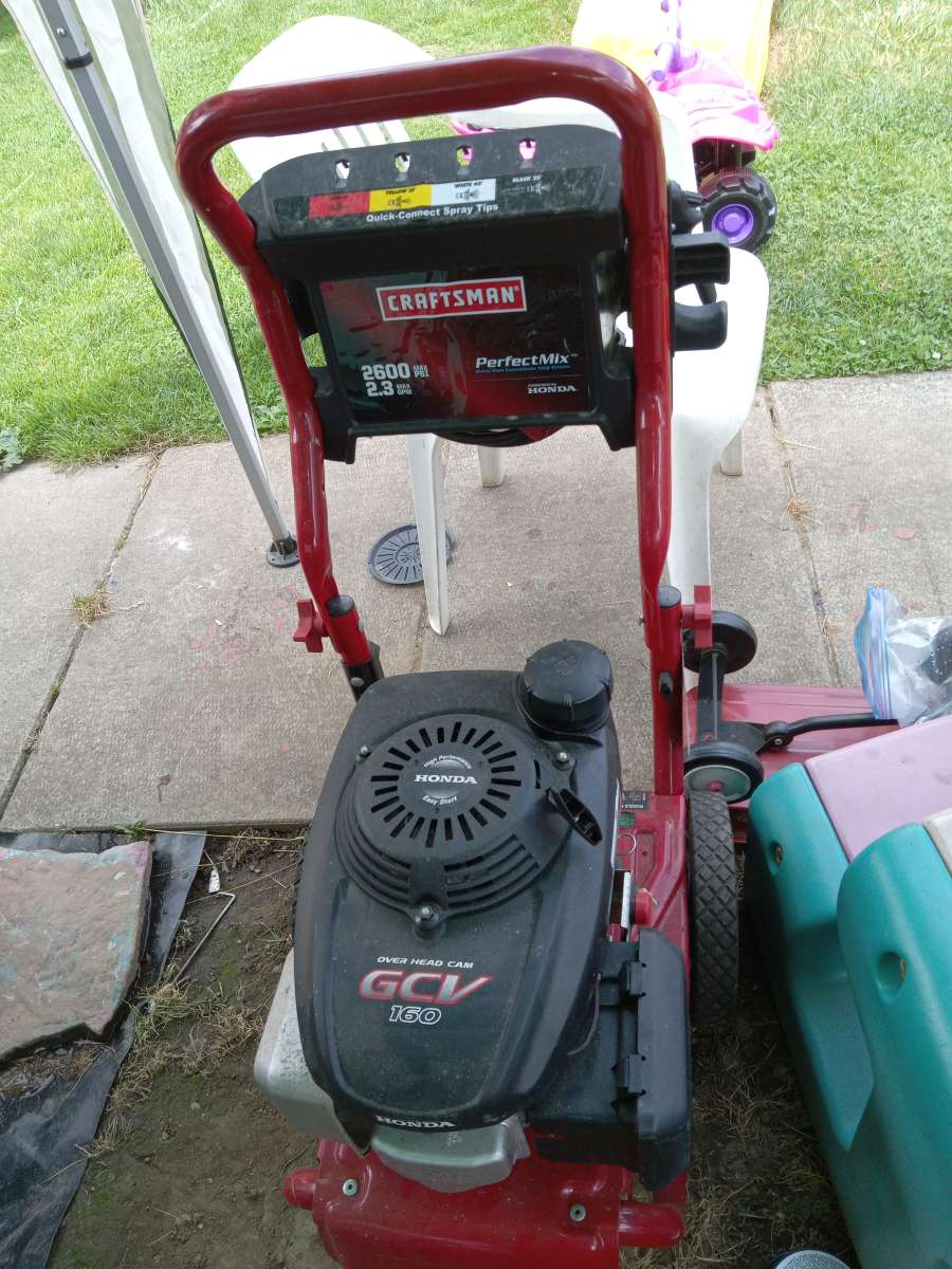 craftsman preasure washer