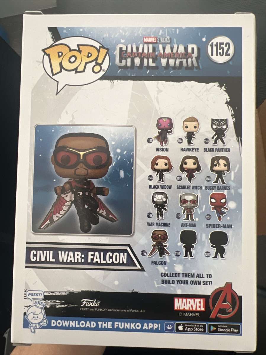 funko pop falcon civic war Amazon exclusive