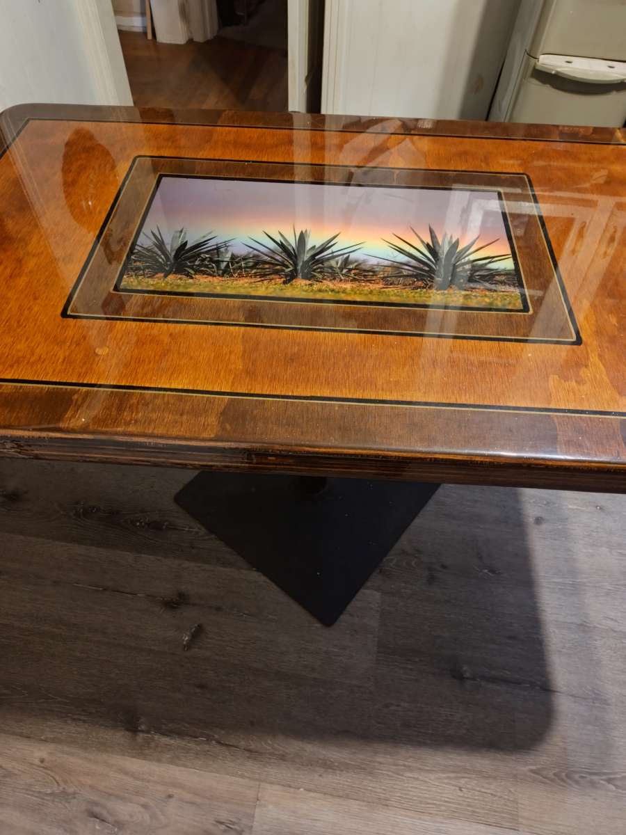 Mexican style kitchen table