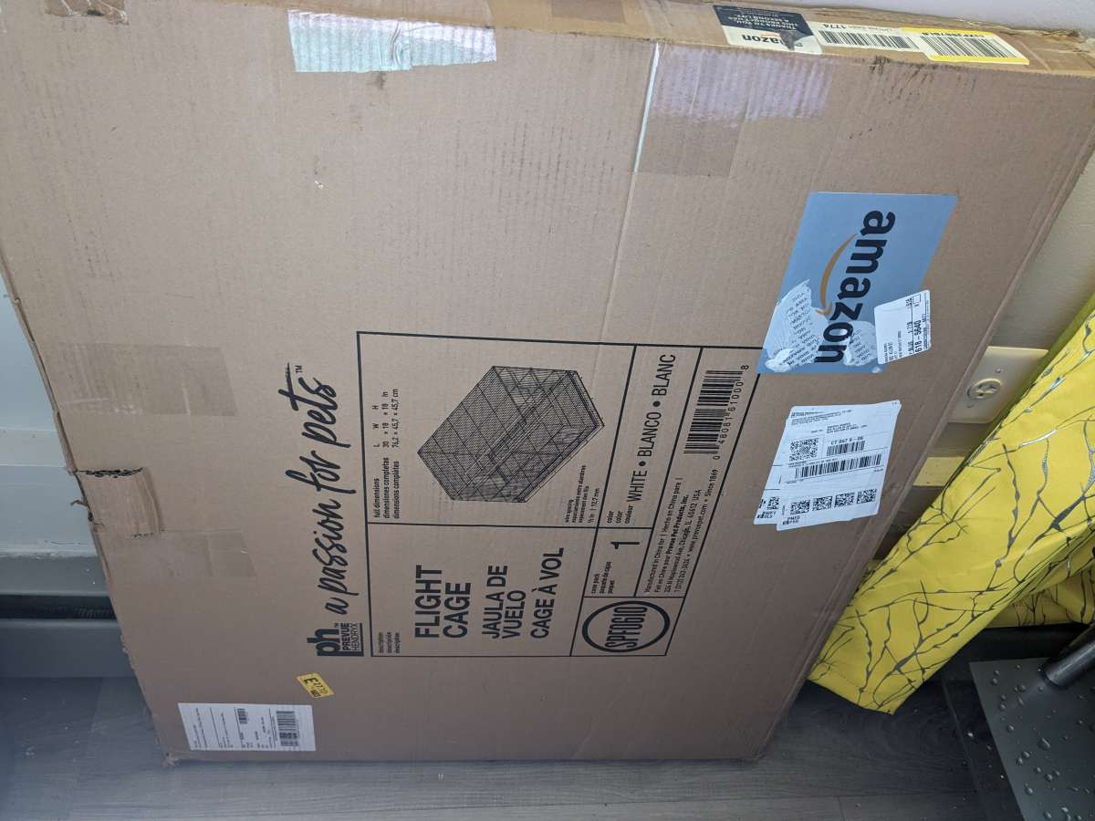 Flight birdcage in the box NEW