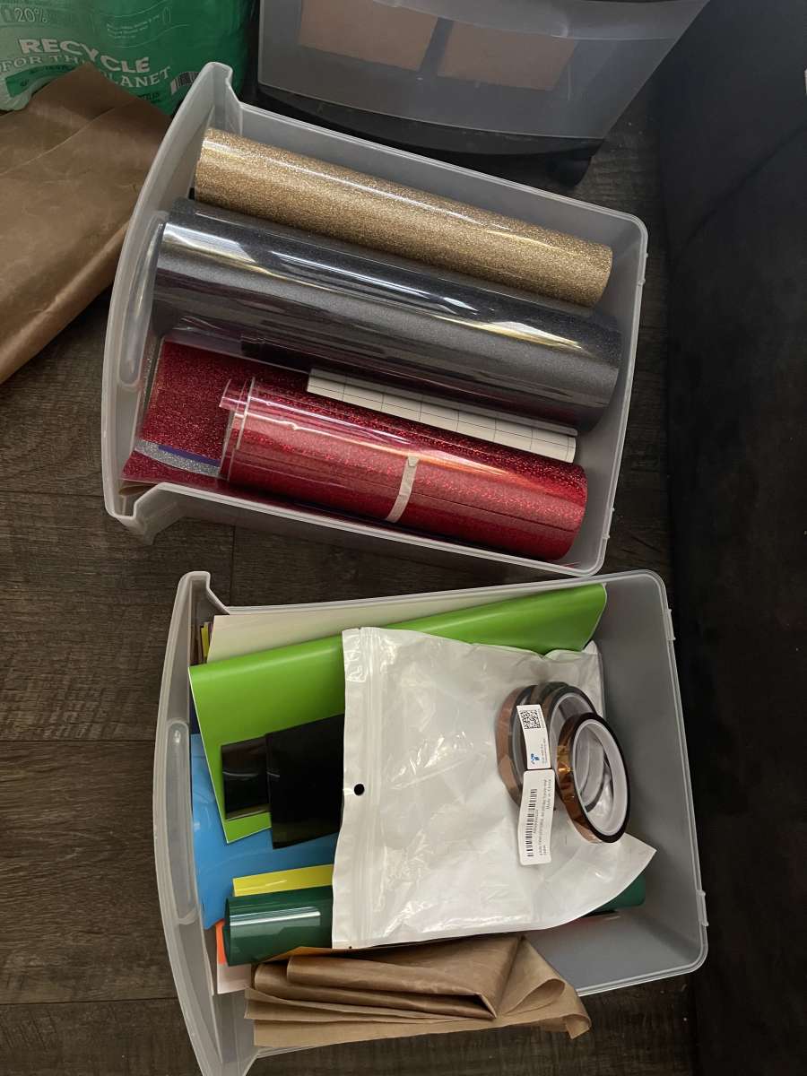 cricut maker 3  vinyl materials