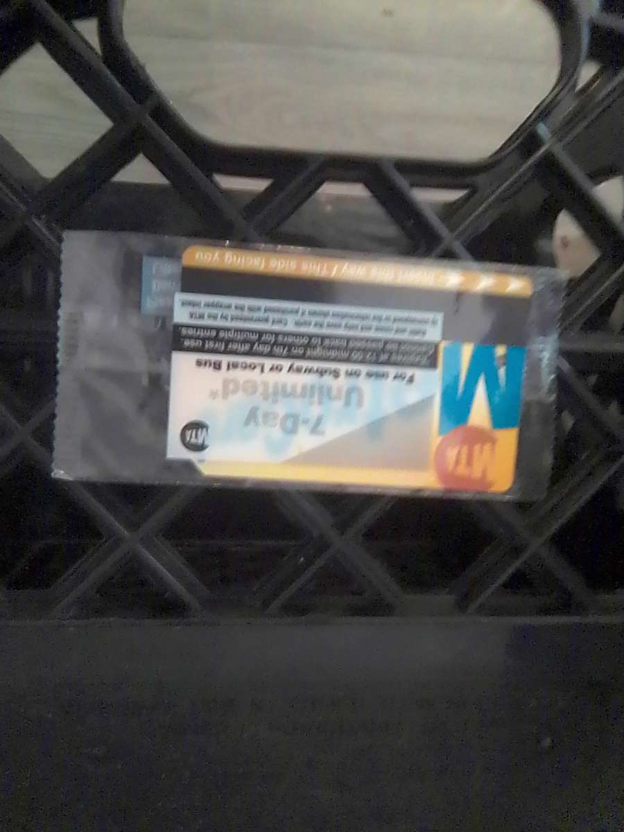 7 day unlimited Metro card