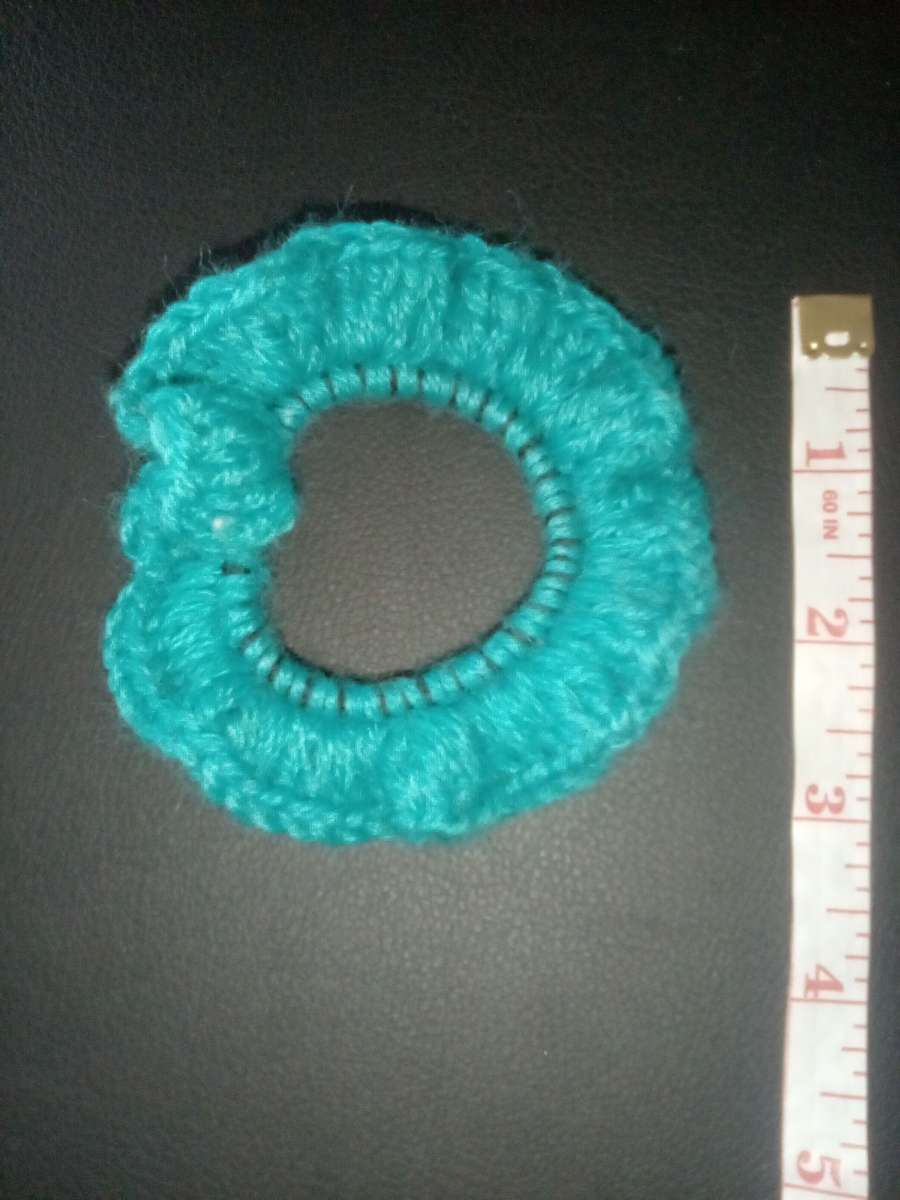 1ct  mixed color scrunchies