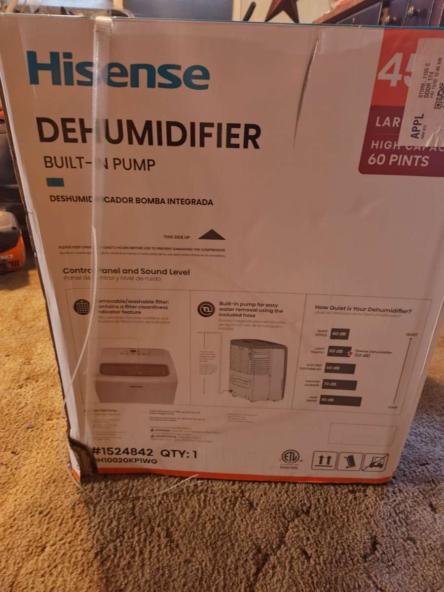 Hisense DEHUMIDIFIER