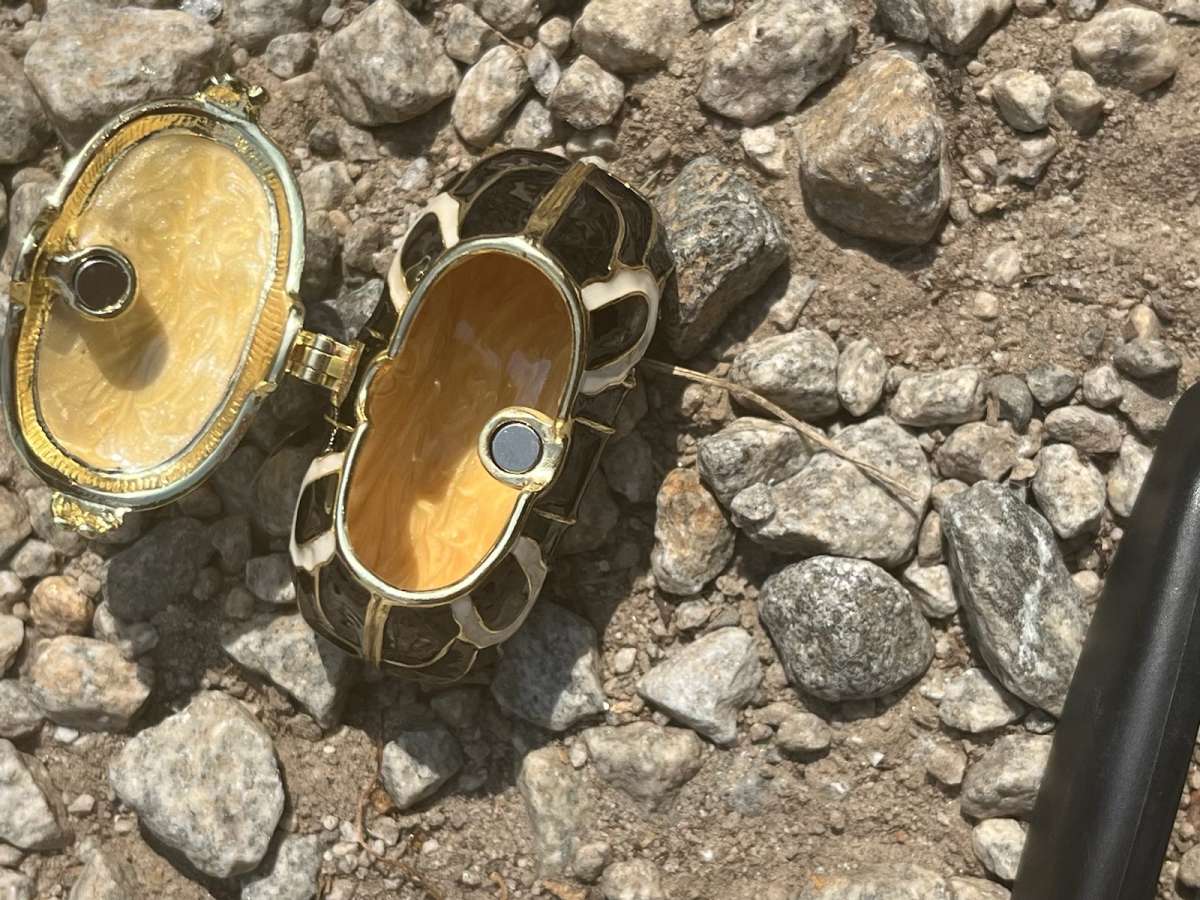 little jewelery boxes of animals and objects