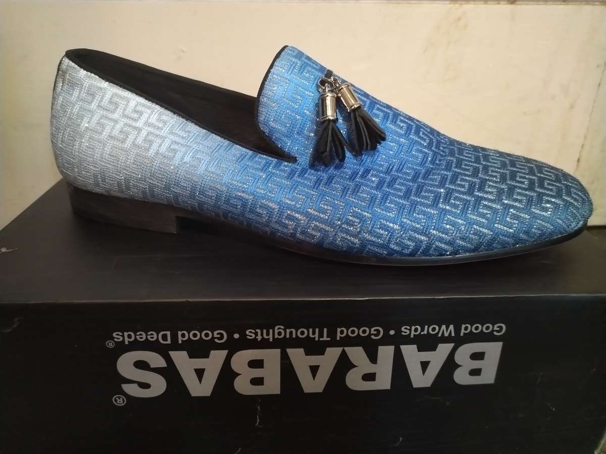 Baby Blue BARABAS DRESS SHOES