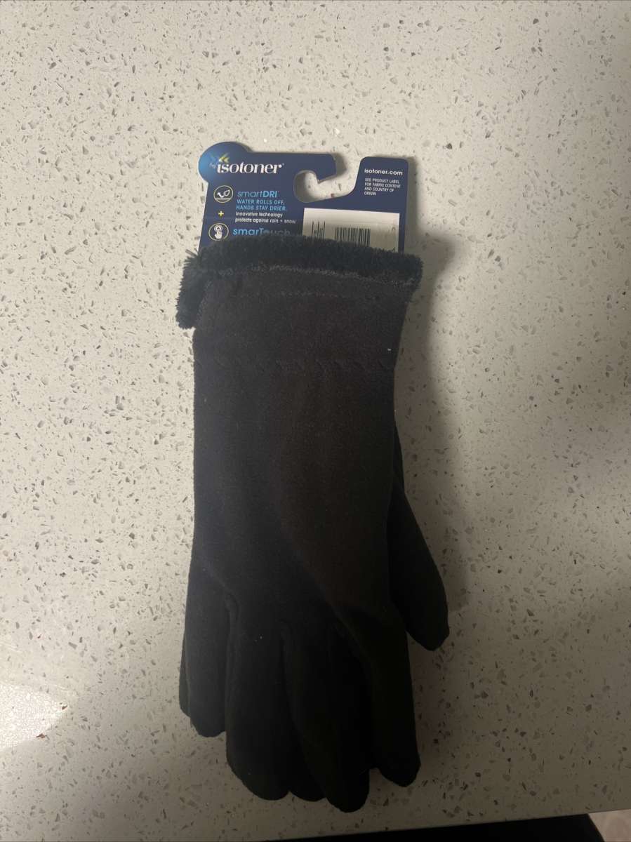 Isotoner SmartDri Womens Gloves with Touchscreen Technology