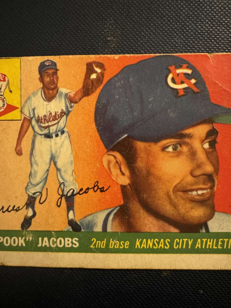 Spook Jacobs Baseball Card Topps 61