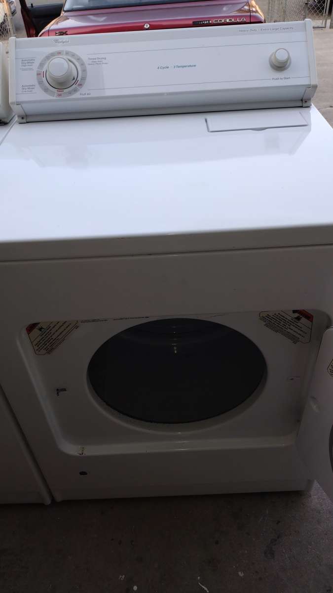 whirlpool washer and gas dryer