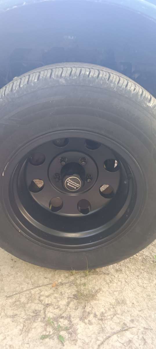 15 x 10 inch American racing rims