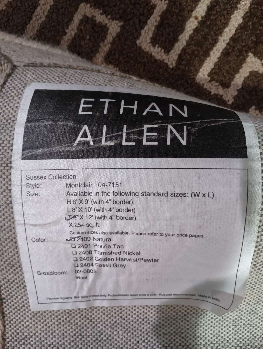 Ethan Allen Montclair Rug