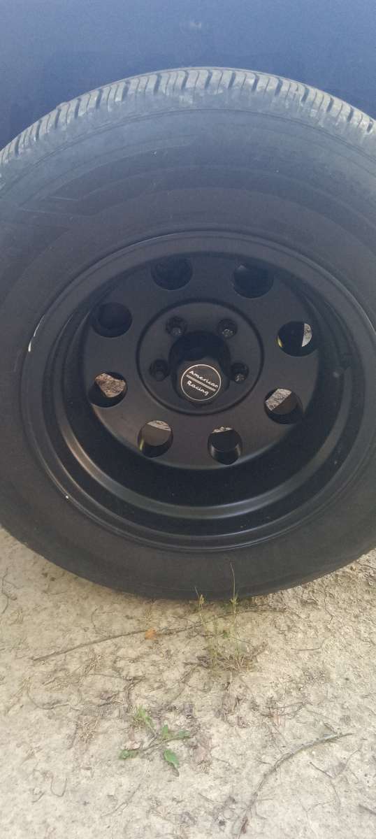 15 x 10 inch American racing rims