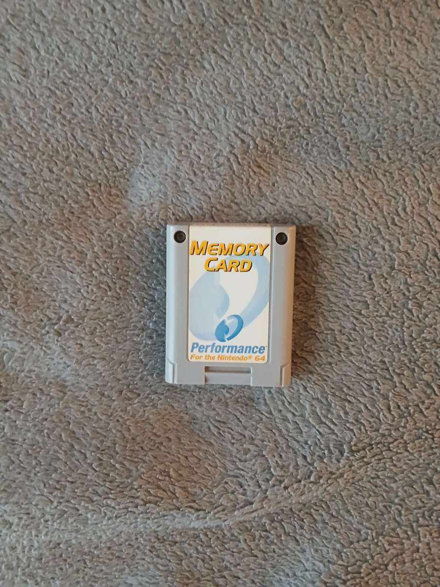 Performance Memory Card Plus for N64