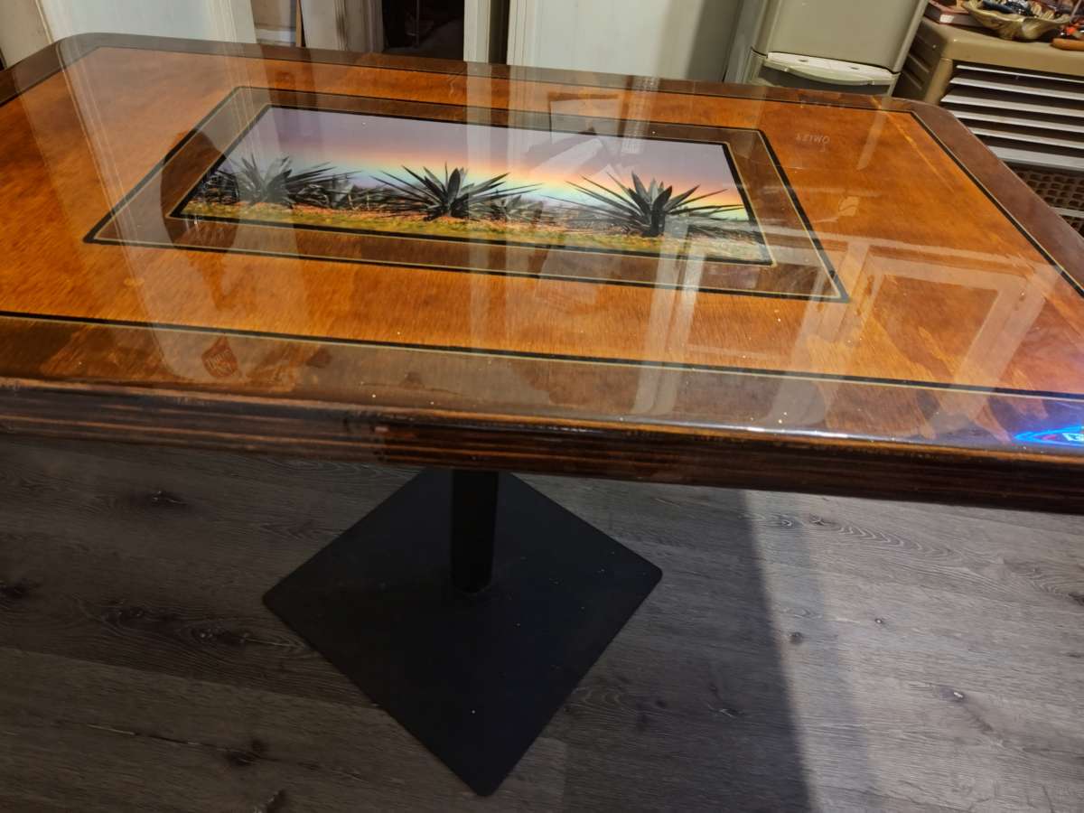 Mexican style kitchen table