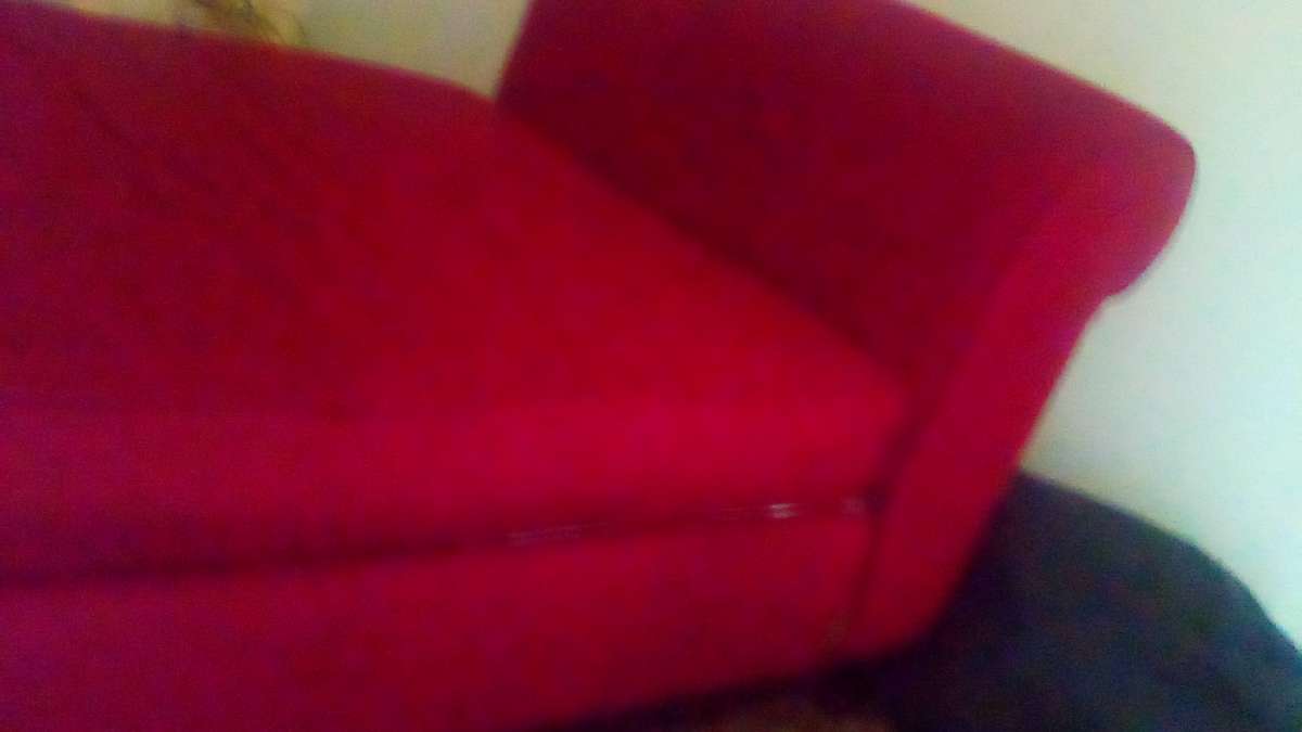 Red Chaise lounge