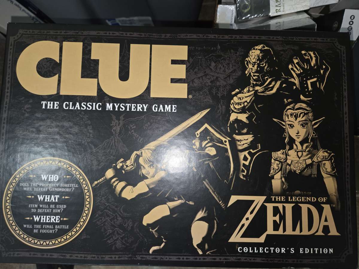 legends of Zelda clue game
