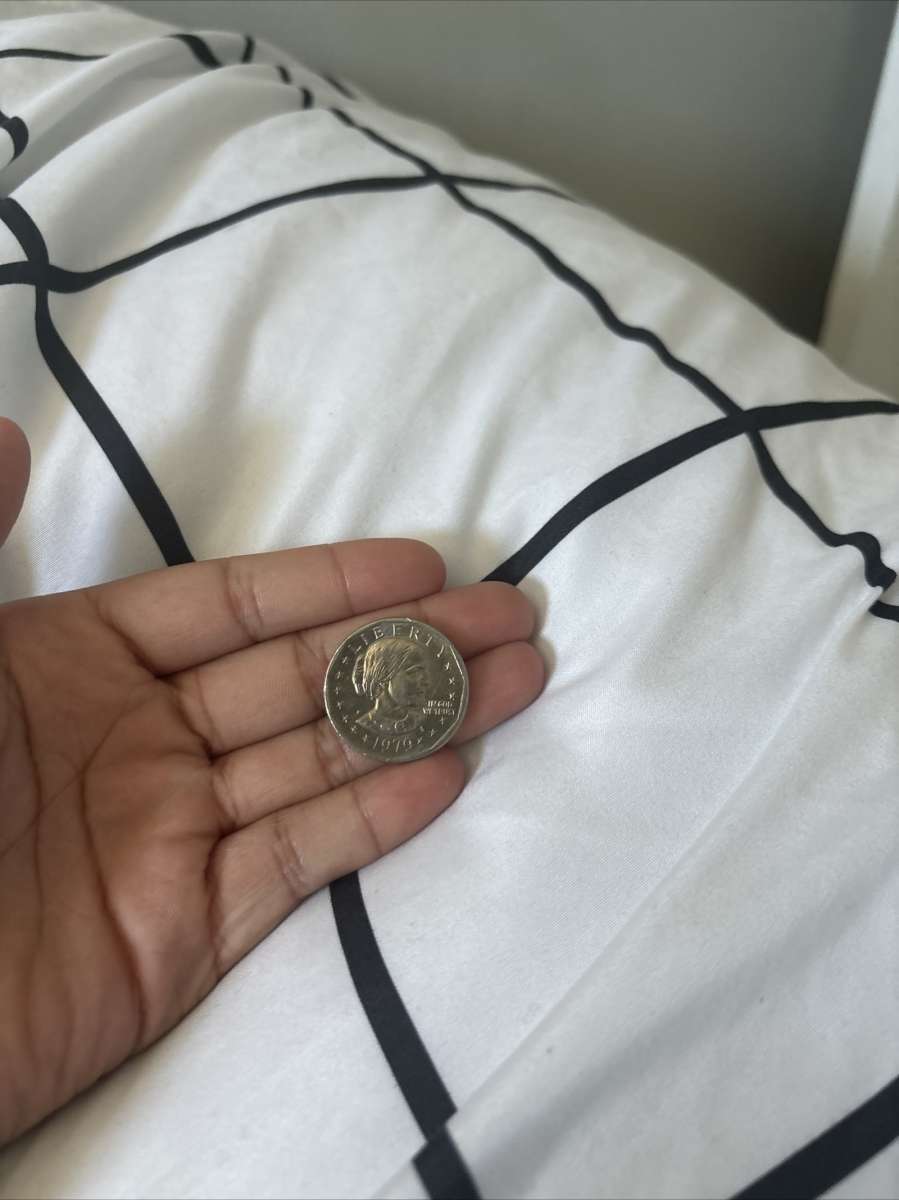 1979 copper dollar coin