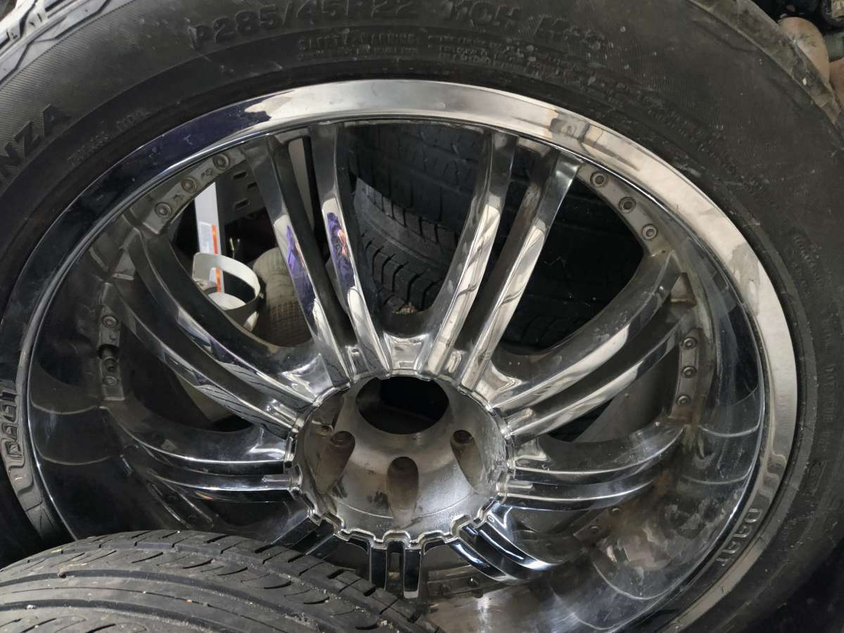 four tires onrims