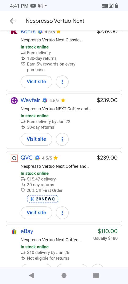 BrandnewNESPRESSO VERTUO NEXT AEROCCINO3