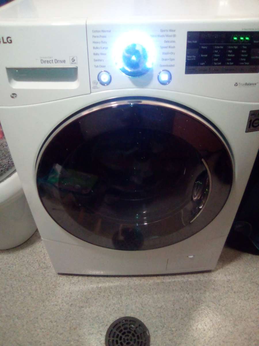 LG all in one smart washer and dryer machine